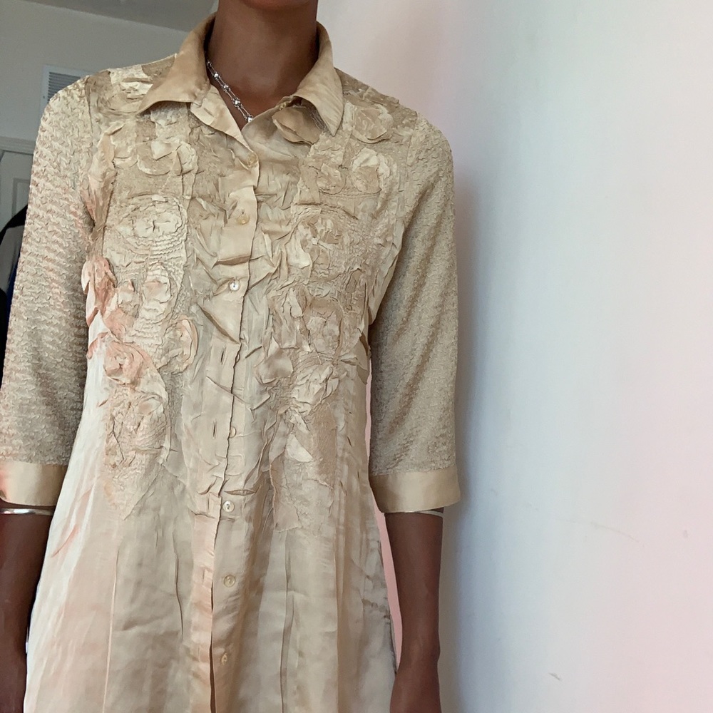 Gold blouse - Picture 4 of 5